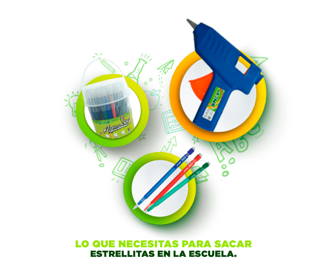 Lo qe necesitas para sacar estrellitas en la escuela.